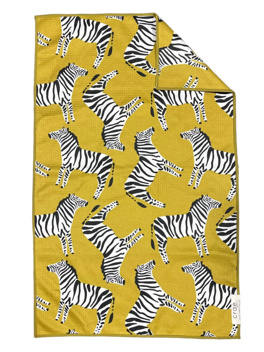 Zebra Herdz: Double Sided Hand Towel