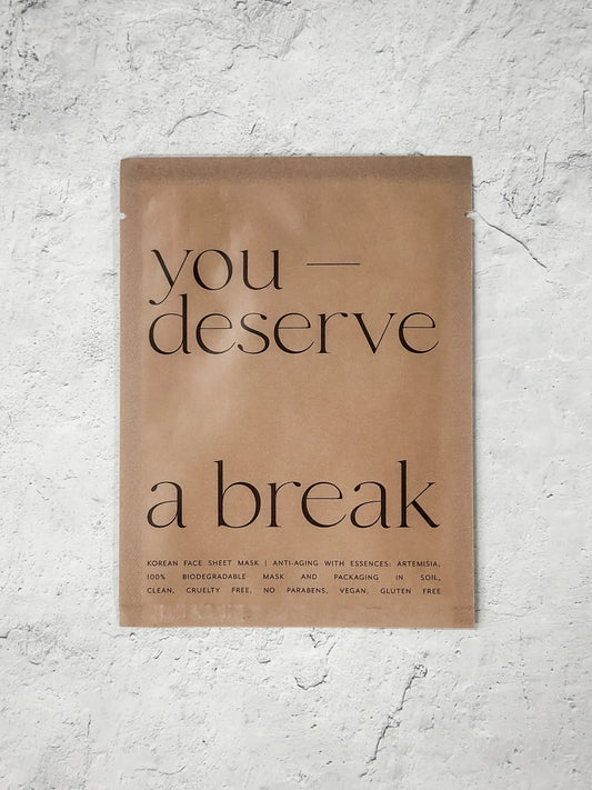 You Deserve a Break - Korean Mask