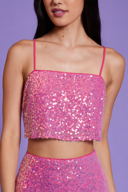 Harlow Sequined Top