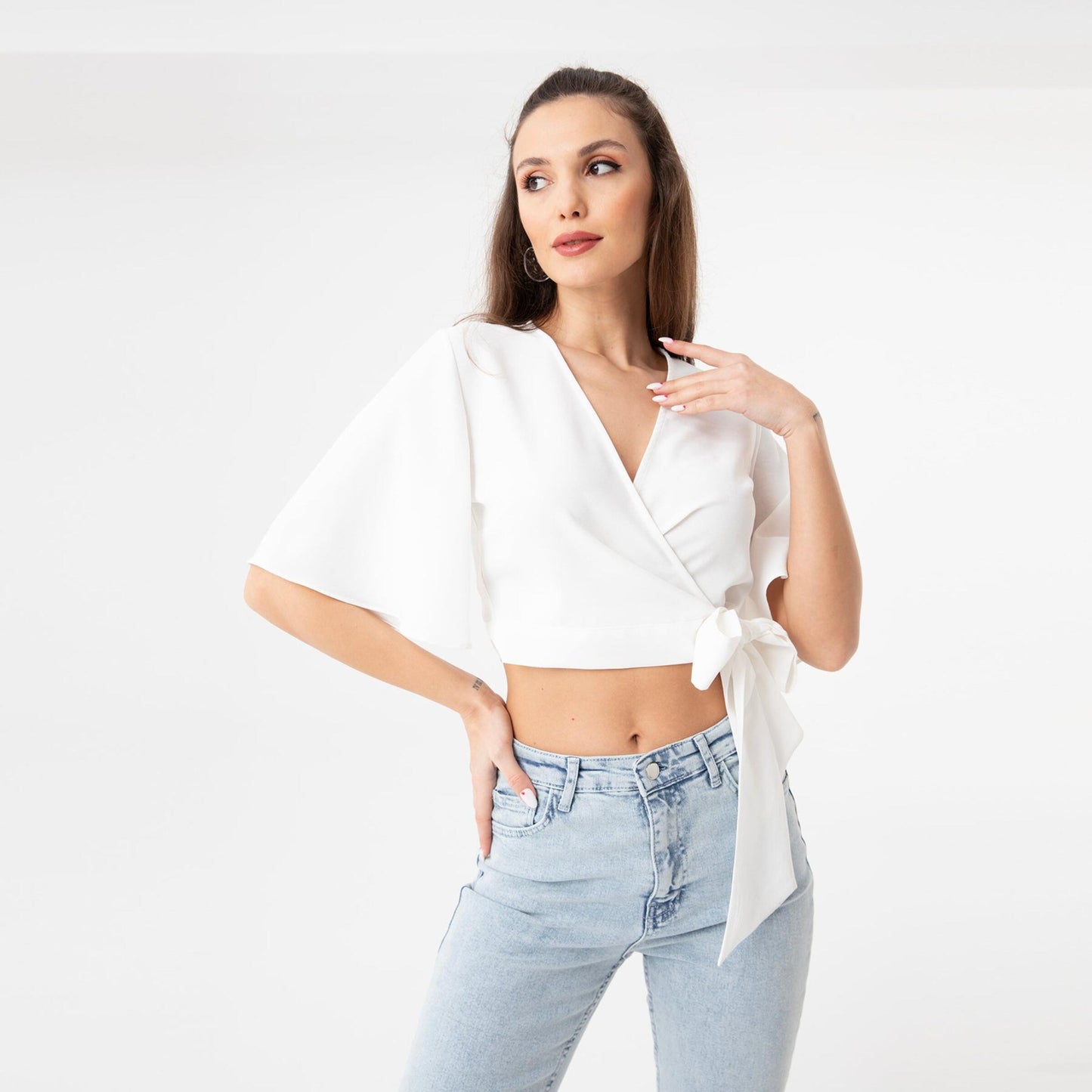 Edith Crop Blouse