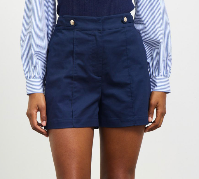 Cayden Nautical Stretch Chino Short