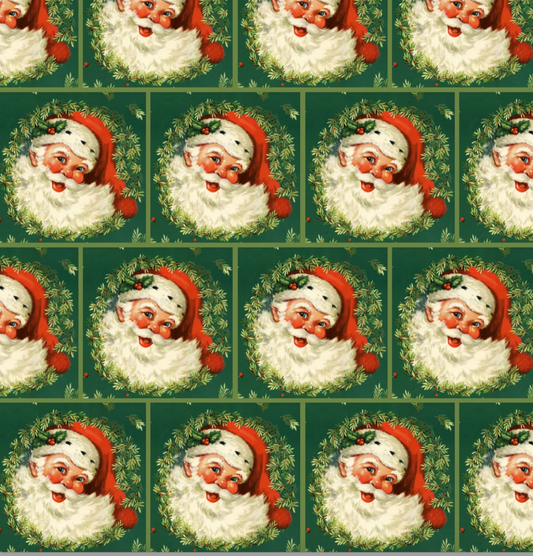 Santa Double Sided Hand Towel