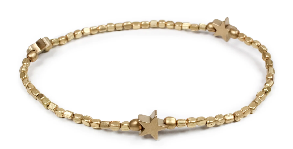 Gia Gold Star Bracelet