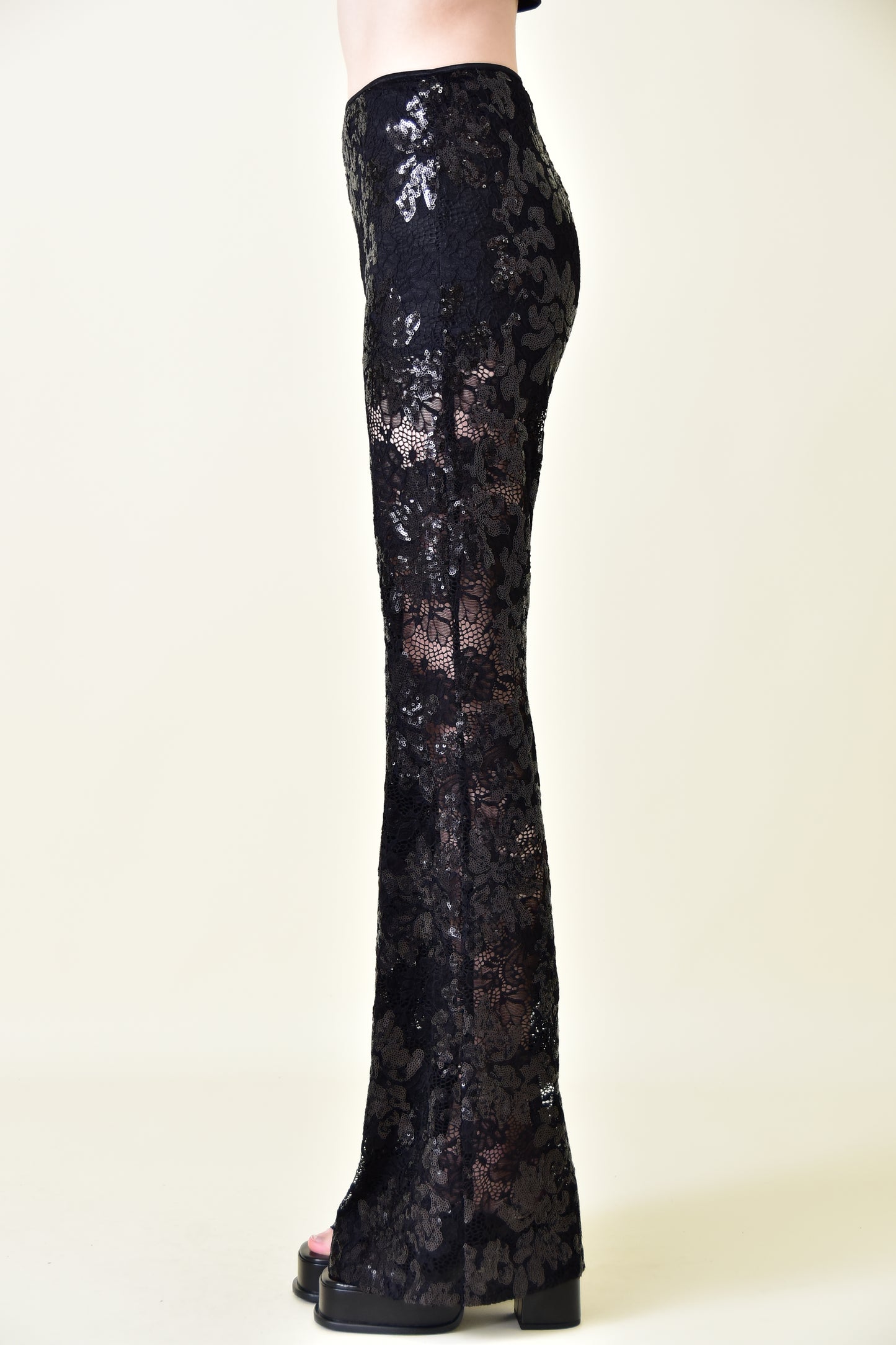 Bonita Bell Bottom Lace Pant